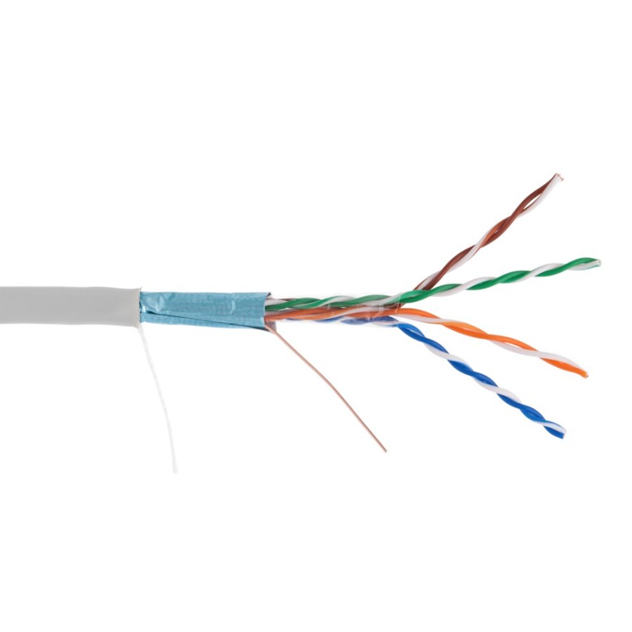 Кабель сетевой NETLAN EC-UF004-5E-PVC-GY