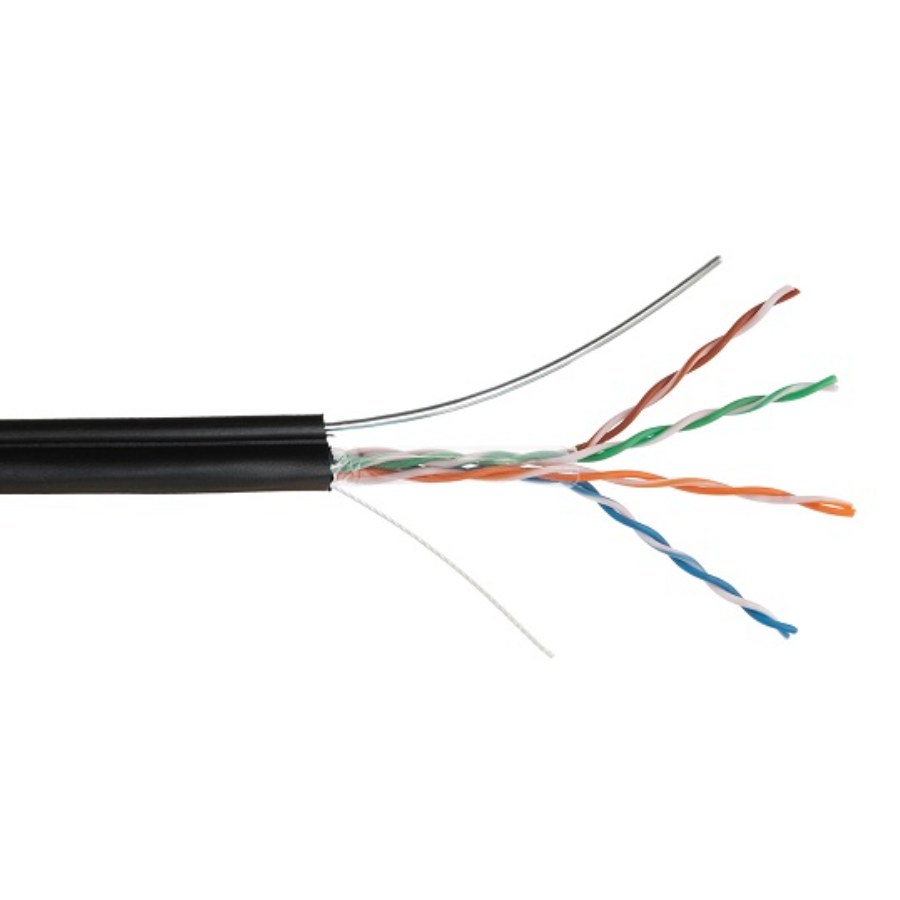 Кабель сетевой NETLAN EC-UU004-5E-PE-SW-BK