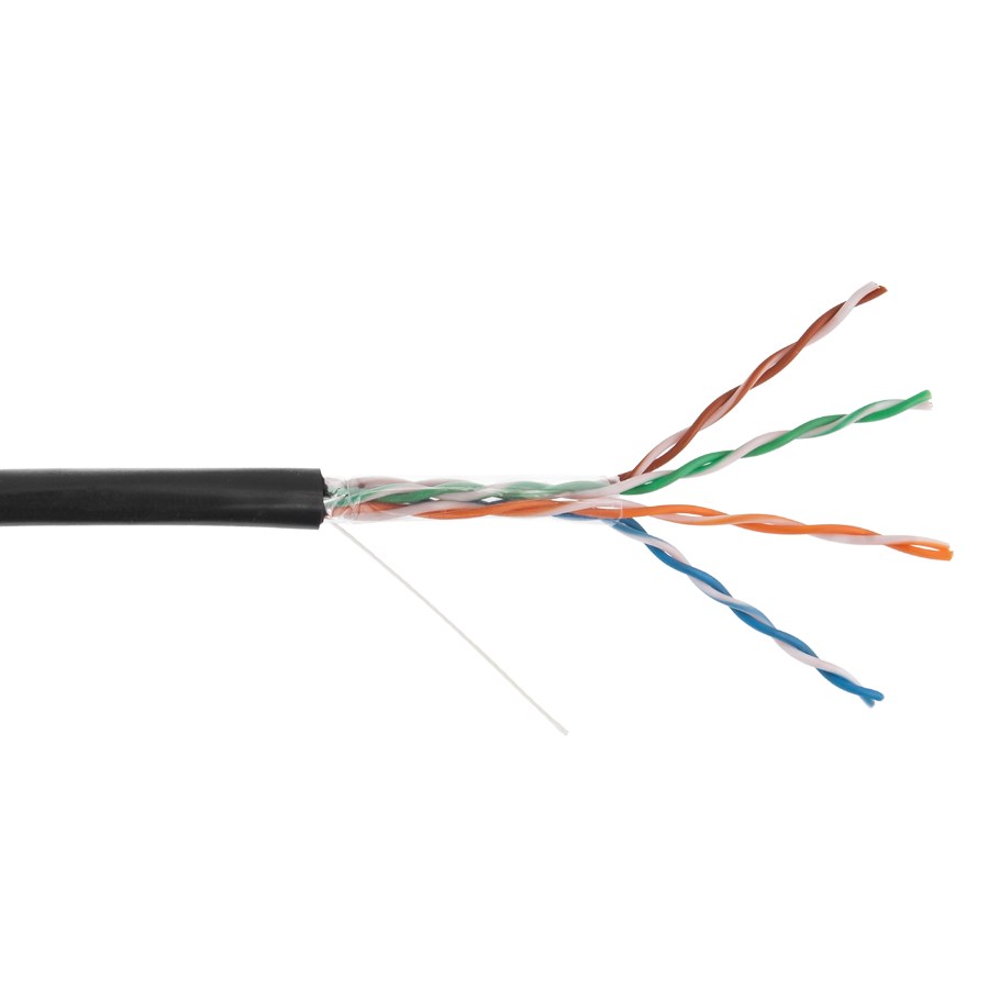 Кабель сетевой NETLAN EC-UU004-5E-PE-BK